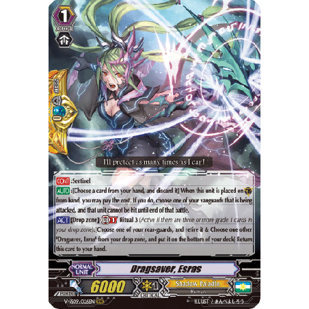 Vanguard_TCG_card_V-SS09_026EN_RRR_Dragsaver_Esras_REVIVAL_SELECTION