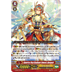 Vanguard_TCG_card_V-SS09_031EN_RRR_Sunrise_Ray_Radiant_Sword_Gurguit_REVIVAL_SELECTION