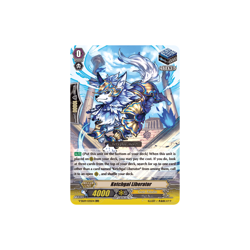 Vanguard_TCG_card_V-SS09_035EN_RRR_Ketchgal_Liberator_REVIVAL_SELECTION