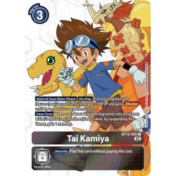 BT12-095 AA R Tai Kamiya Tamer Alternative ArtBT12-095 AA Digimon