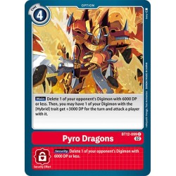 BT12-099 C Pyro Dragons Option BT12-099 Digimon