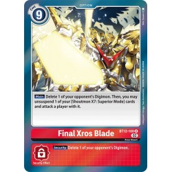 BT12-100 R Final Xros Blade Option BT12-100 Digimon