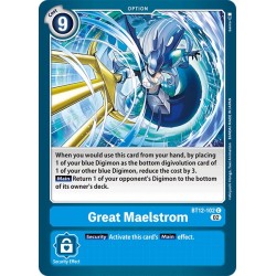 BT12-102 C Great Maelstrom Option BT12-102 Digimon