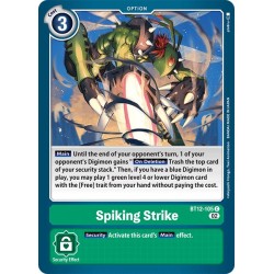 BT12-105 C Spiking Strike Option BT12-105 Digimon