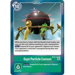 BT12-106 R Gypt Particle Cannon Option BT12-106 Digimon