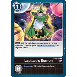 BT12-107 C Laplace's Demon Option BT12-107 Digimon