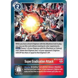 BT12-108 R Super Eradication Attack Option BT12-108 Digimon