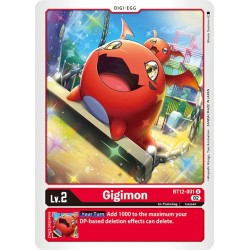 BT12-001 U Gigimon Digi-Egg BT12-001 Digimon