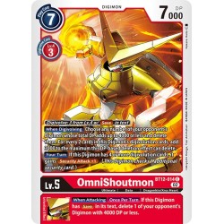 BT12-014 C OmniShoutmon Digimon BT12-014 Digimon