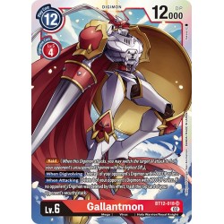 BT12-018 SR Gallantmon Digimon BT12-018 Digimon
