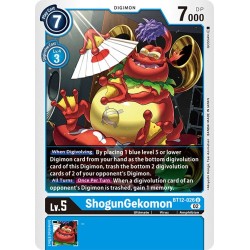 BT12-026 U ShogunGekomon Digimon BT12-026 Digimon