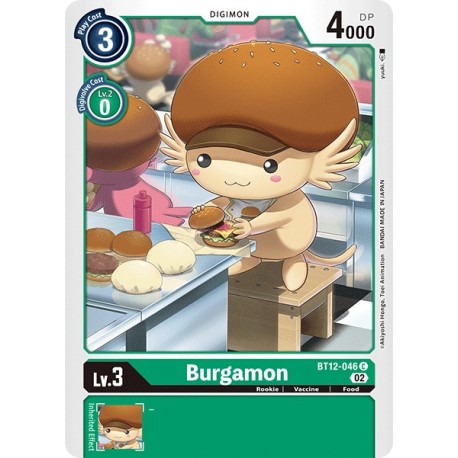 BT12-046 C Burgamon Digimon BT12-046 Digimon