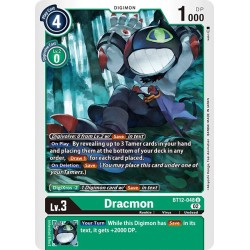 BT12-048 U Dracmon Digimon BT12-048 Digimon