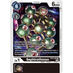 BT12-065 U Sephirothmon Digimon BT12-065 Digimon