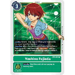 Digimon_TCG_BT4-095_Yoshino_Fujieda_Rare_Great_Legend_Card_Game