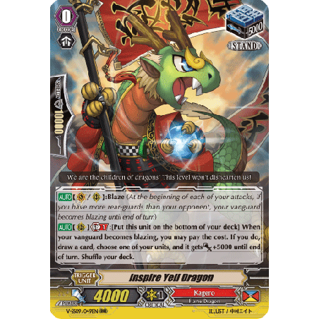 Vanguard_TCG_card_V-SS09_049EN_RRR_Inspire_Yell_Dragon_REVIVAL_SELECTION