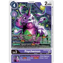 BT12-075 U Psychemon Digimon BT12-075 Digimon
