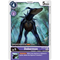 BT12-076 C Dobermon Digimon BT12-076 Digimon