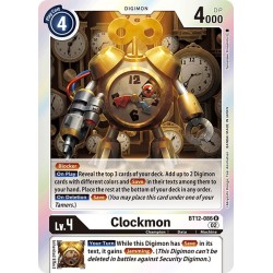 BT12-086 R Clockmon Digimon BT12-086 Digimon