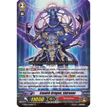 Vanguard_TCG_card_V-SS09_054EN_RRR_Stealth_Dragon_Shiranui_REVIVAL_SELECTION