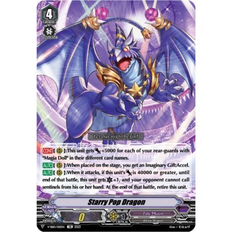 CFV V-SS10/012EN FOIL/TD Starry Pop DragonV-SS10/012EN Vanguard