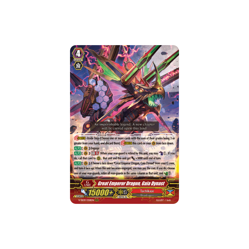 Vanguard_TCG_card_V-SS09_058EN_RRR_Great_Emperor_Dragon_Gaia_Dynast_REVIVAL_SELECTION