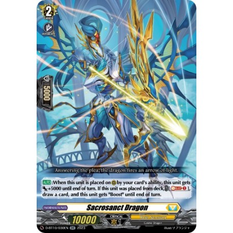 CFV D-BT10/030EN RR Sacrosanct DragonD-BT10/030EN Vanguard