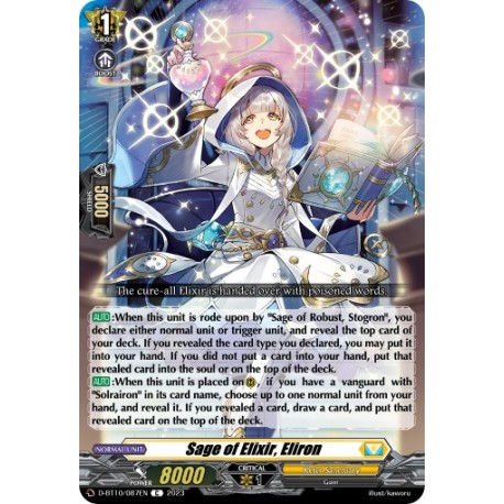 CFV D-BT10/087EN C Sage of Elixir, ElironD-BT10/087EN Vanguard