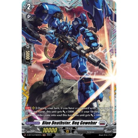 CFV D-BT10/FR22EN FR Blue Deathster, Req GewehnrD-BT10/FR22EN Vanguard