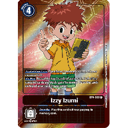 Digimon_TCG_BT4-096_AA_Izzy_Izumi_Alternative_Art_Great_Legend_Card_Game