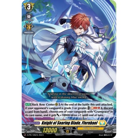 CFV D-BT10 PR-185EN PR Knight of Soaring Blade, FfernbaelD-BT10 PR-185EN Vanguard