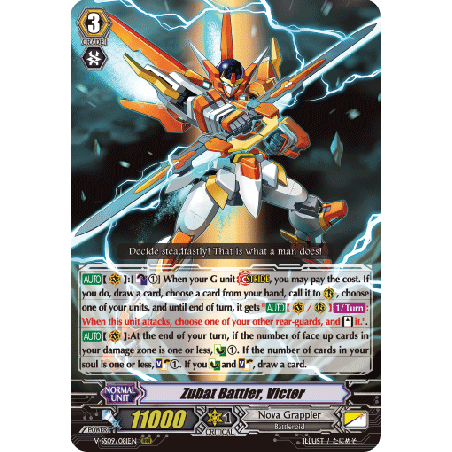 Vanguard_TCG_card_V-SS09_081EN_RRR_Zubat_Battler_Victor_REVIVAL_SELECTION