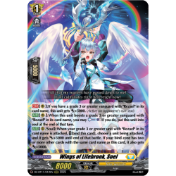 Vanguard_TCG_card_DZ-BT11_012EN_RRR_Wings_of_Lifebrook_Soel_Symphony_of_Might_Bloom