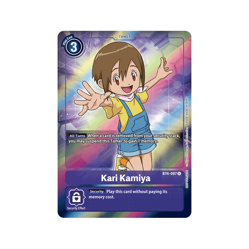 Digimon_TCG_BT4-097_AA_Kari_Kamiya_Alternative_Art_Great_Legend_Card_Game