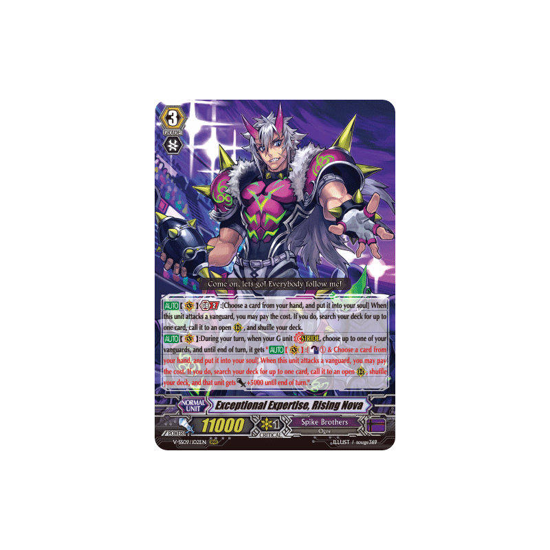 Vanguard_TCG_card_V-SS09_102EN_RRR_Exceptional_Expertise_Rising_Nova_REVIVAL_SELECTION