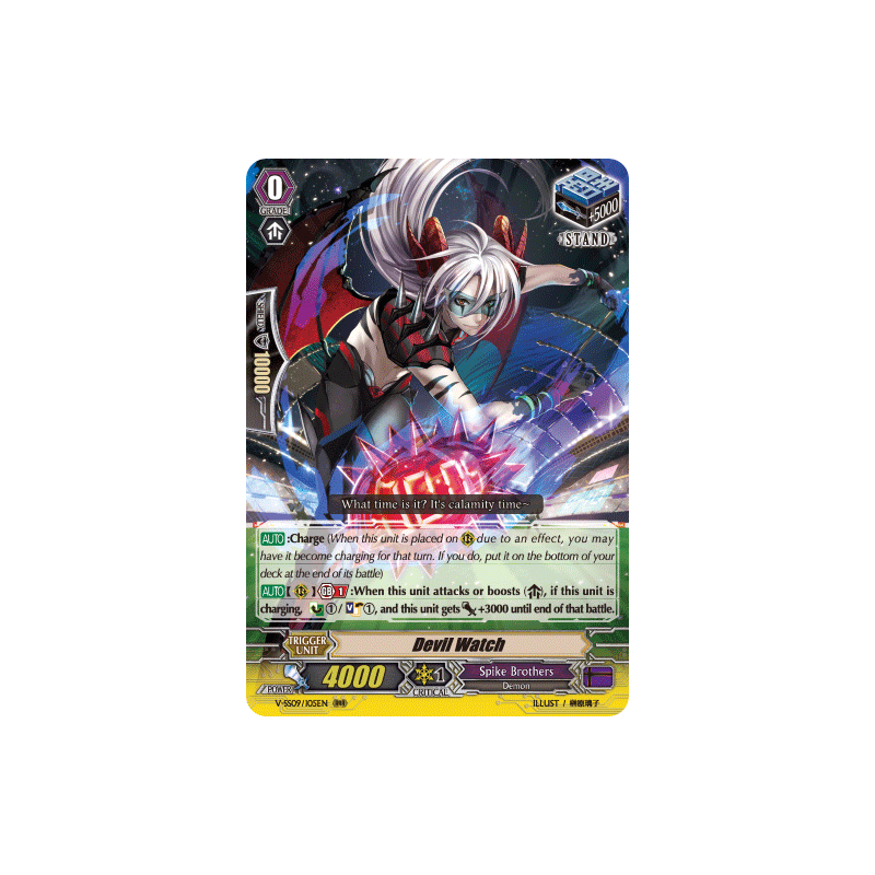 Vanguard_TCG_card_V-SS09_105EN_RRR_Devil_Watch_REVIVAL_SELECTION