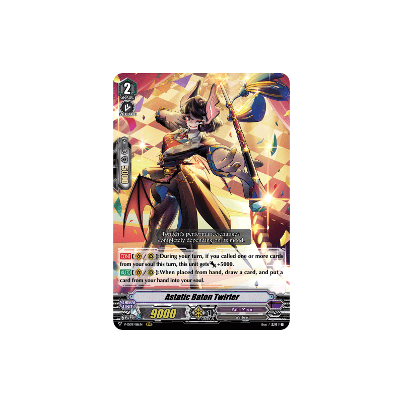 Vanguard_TCG_card_V-SS09_116EN_RRR_Astatic_Baton_Twirler_REVIVAL_SELECTION