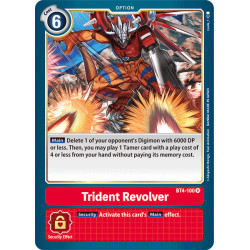 Digimon_TCG_BT4-100_Trident_Revolver_Rare_Great_Legend_Card_Game