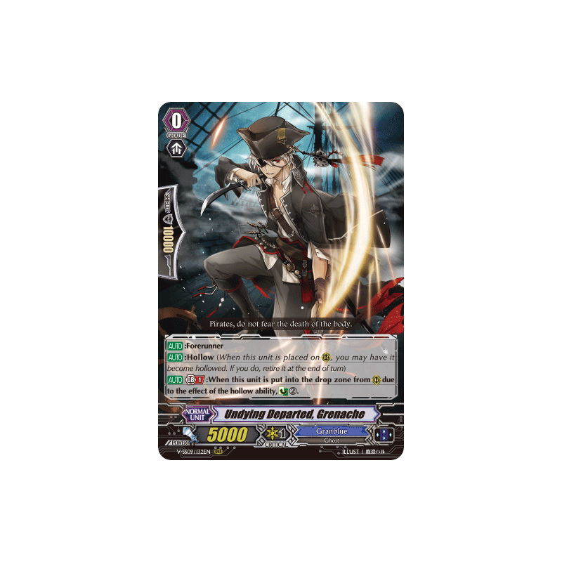 Vanguard_TCG_card_V-SS09_132EN_RRR_Undying_Departed_Grenache_REVIVAL_SELECTION