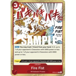 OP OP03-018 R  Fire Fist