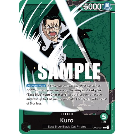 OP OP03-021 L  Kuro