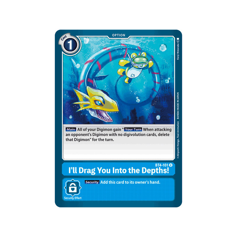 Digimon_TCG_BT4-101_I_ll_Drag_You_Into_the_Depths_Uncommon_Great_Legend_Card_Game
