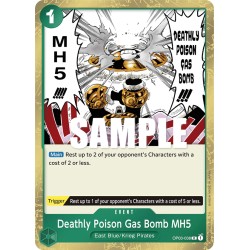 OP OP03-038 R  Deathly Poison Gas Bomb MH5