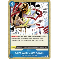 OP OP03-055 C  Gum-Gum Giant Gavel