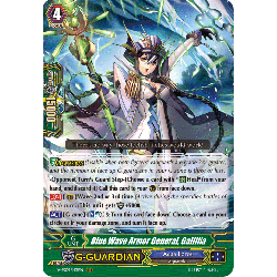 Vanguard_TCG_card_V-SS09_143EN_RRR_Blue_Wave_Armor_General_Galfilia_REVIVAL_SELECTION
