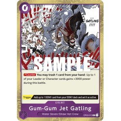 OP OP03-072 R  Gum-Gum Jet Gatling
