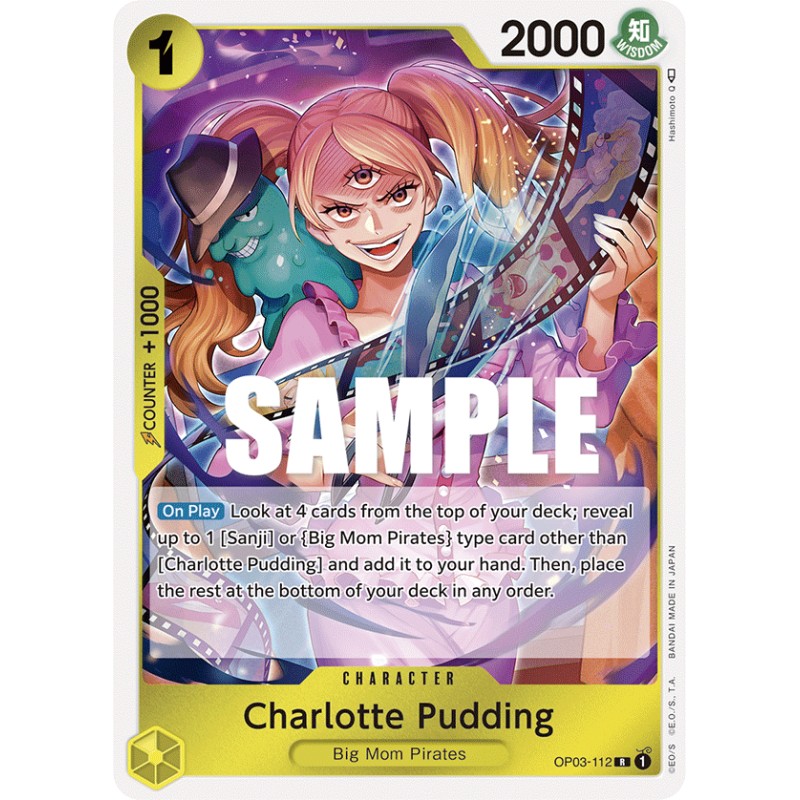 OP03-112 R Charlotte Pudding - PILLARS OF STRENGTH Piece