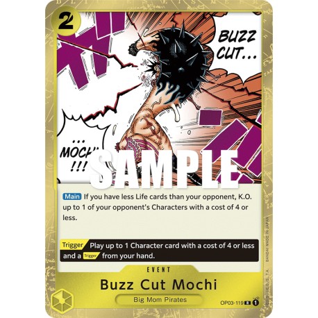 OP OP03-119 R  Buzz Cut Mochi