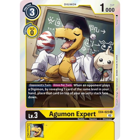 EX4-023 R Agumon Expert Digimon