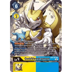 EX4-027 AA GoldVeedramon Digimon Alternative Art
